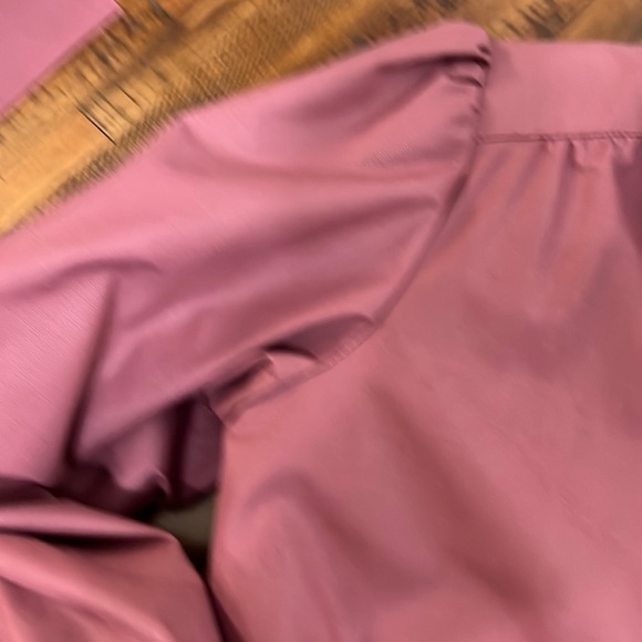 London Fog Trench Coat Belted Vintage Zip Out Liner Beautiful Mauve Purple sz 6 - Picture 12 of 16